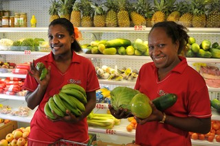 Photo du rayon fraicheur de Korail Lifou